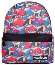 Batoh mini Pokémon: Pokéball (30 x 34 x 10 cm objem 10 litrů)