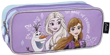 Školní dvojitý penál na tužky Disney Frozen Ledové království: Magie Přátelství (22 x 8 x 10 cm)