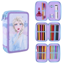 Školní trojdílné pouzdro Disney Frozen Ledové Království: Elsa (12 x 20 x 7 cm)
