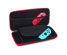 Tvrzené cestovní pouzdro pro Nintendo Switch a model OLED - černo-červené (SWITCH)