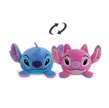 Oboustranný plyšák Disney: Lilo & Stitch - Stitch a Angel 8 cm