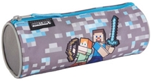Školní penál na psací potřeby Minecraft: Warriors barel (22 x 8 x 8 cm)