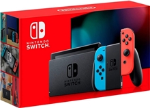 Konzole Nintendo Switch - Neon Red/Neon Blue bez Joy-Con Straps (BAZAR) (SWITCH)