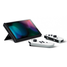 Konzole Nintendo Switch OLED Model - White bez Joy-Con Straps (SWITCH) (BAZAR)
