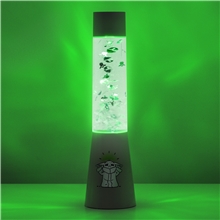 Plastová lávová lampa Star Wars: The Mandalorian - Grogu (33 cm)