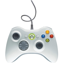Microsoft Xbox 360 Wired Controller White (BAZAR)