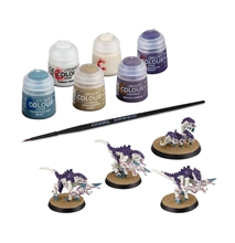 Warhammer 40,000: Tyranids: Termagants and Ripper Swarm + Paints Set