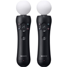 Pohybové ovladače Sony PlayStation Move Motion Controllers 2-Pack (PS3/PS4) (BAZAR) - GRADE B