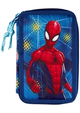 Dvoupatrový penál s obsahem - Spider-Man