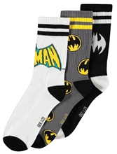 Pánské ponožky DC Comics: Batman set 3 párů (EU 43-46)