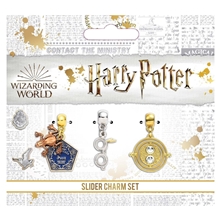 Sada přívěsků Harry Potter - Žabka, Harryho brýle, Obraceč času