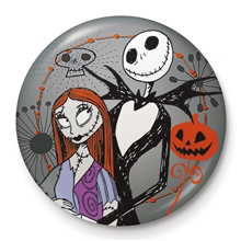 Placka Nightmare Before Christmas - Jack a Sally