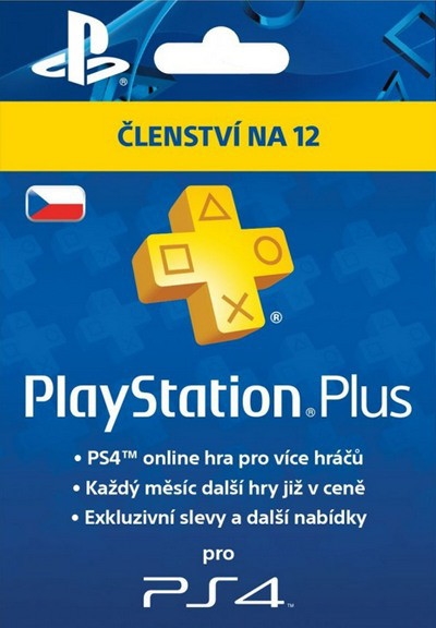 PlayStation Plus 365 Days CZ (PS4/PS5)