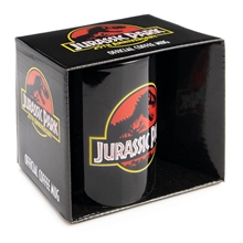 Keramický hrnek Jurský park: Logo (objem 315 ml) černý
