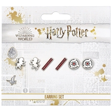 Sada náušnic Harry Potter - Nebelvír (3 páry)
