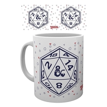 Hrnek Dungeons and Dragons - D20