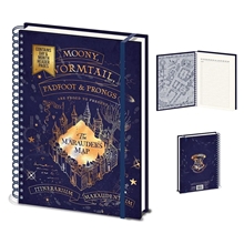 Zápisník Harry Potter - Pobertův plánek A4