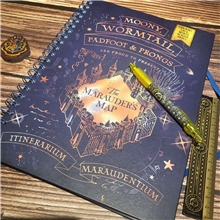 Zápisník Harry Potter - Pobertův plánek A4