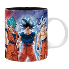 Hrnek Dragon Ball - Goku transformations