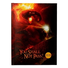 Zápisník Pán prstenů - You Shall Not Pass, svítící