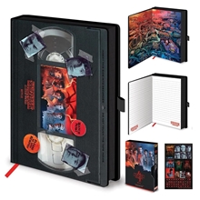 Zápisník Stranger Things S4 VHS