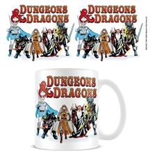 Hrnek Dungeons & Dragons - Retro Group