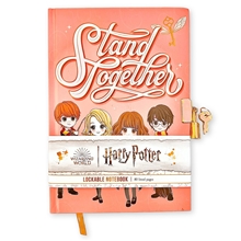 Zápisník Harry Potter - Stand Together se zámkem