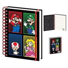 Zápisník Super Mario - 4 Colour