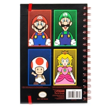 Zápisník Super Mario - 4 Colour