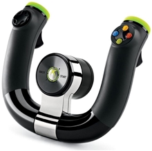 Ruční Volant Microsoft Speed Wheel Wireless (X360) (BAZAR)