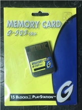 PlayStation Memory Card G 502 (PS1) (BAZAR)