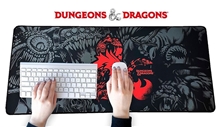 Podložka pod myš a klávesnici Dungeons and Dragons - Logo