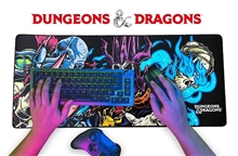 Podložka pod myš a klávesnici Dungeons and Dragons - Black Light