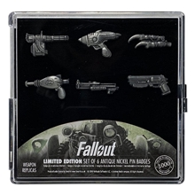 Sada odznaků Fallout (limitovaná edice), 6 ks