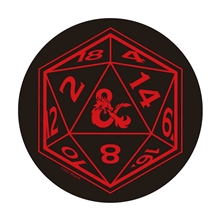 Podložka pod myš a klávesnici Dungeons and Dragons + podtácek