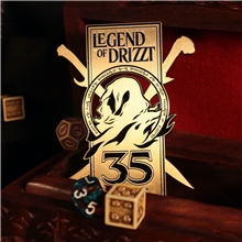 Sběratelský ingot Dungeons & Dragons - Legend of Drizzt 35th Anniversary