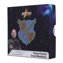 Sběratelský medailon Star Trek - Picardův rodinný erb