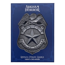 Sběratelský odznak Arkham Horror - Replika policejní odznak
