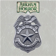 Sběratelský odznak Arkham Horror - Replika policejní odznak