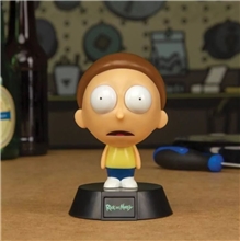 Plastová dekorativní svítící figurka Rick and Morty: Morty (výška 10 cm)