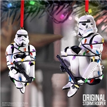 Vánoční ozdoba Star Wars - Stormtrooper ve vánočních světýlkách