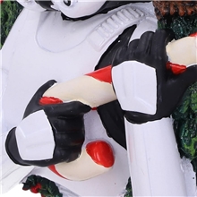 Vánoční ozdoba Star Wars - Stormtrooper s vánočním věncem