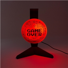 Game Over Head Light: Light & Headphones Stand (23,5 cm)