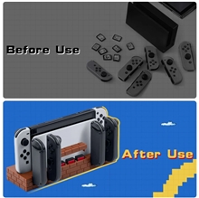 Dokovací stanice se sloty na karty Red Brick Charging Dock pro Nintendo Switch (SWITCH)