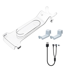 Držák DOBE Stand Kit s nabíjecím kabelem pro soupravu PS VR2 (PS5)