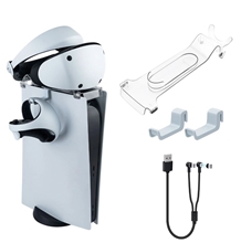 Držák DOBE Stand Kit s nabíjecím kabelem pro soupravu PS VR2 (PS5)