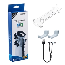 Držák DOBE Stand Kit s nabíjecím kabelem pro soupravu PS VR2 (PS5)