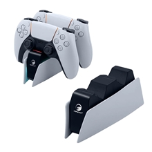 Dokovací stanice Honcam Tri-Protection Safety Dual Controller Charger - RGB Version (PS5)
