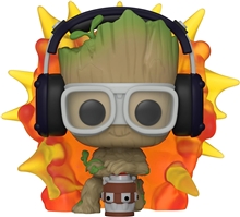 Funko POP! Marvel: I Am Groot - Groot with Detonator