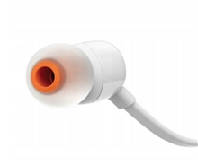 JBL Tune 160 Tune Sluchátka s mikrofonem - bílá